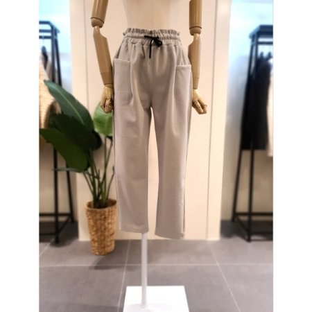 KKOPN401BK_체크 카라 5부 원피스BK