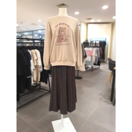 파니 레오파드 스커트