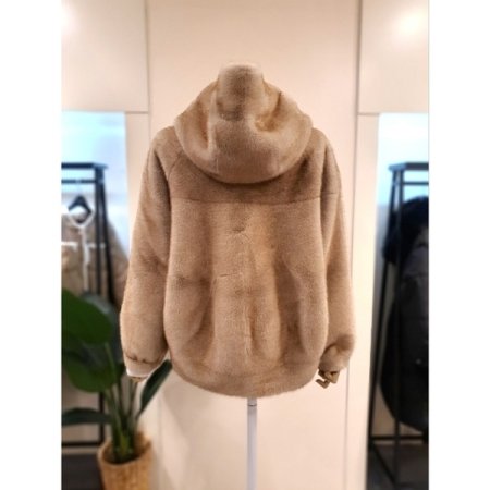 뒷면 자수 워싱 루즈 청자켓