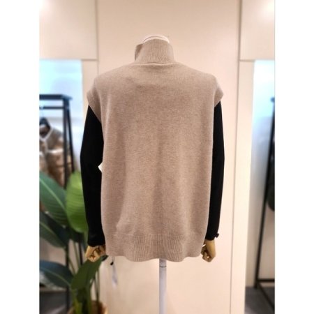 밑단트임 반목 조끼