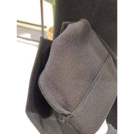 윈터 모닝글 기모 밴딩 팬츠 블랙