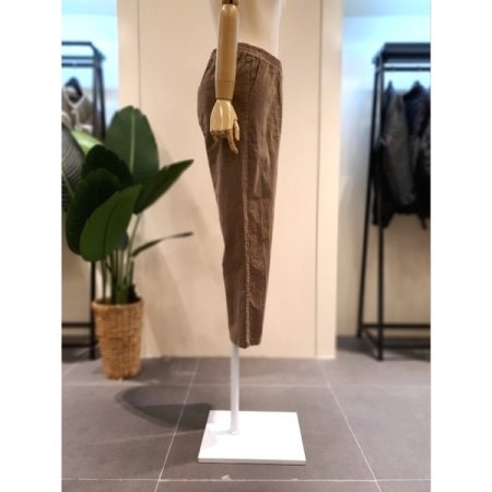 코듀로이 밴딩 일자핏 팬츠 아이보리