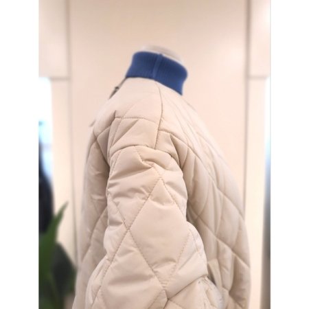 데미아 경량 퀄팅 패딩 아이보리