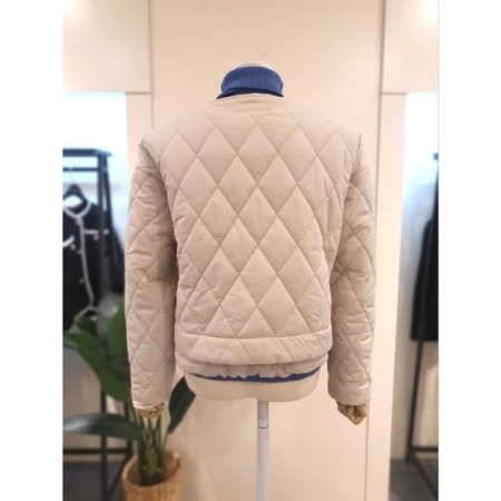 데미아 경량 퀄팅 패딩 아이보리