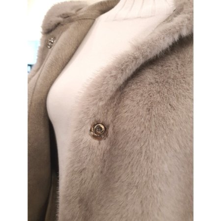 파니 에코 럭셔리 후드 퍼 점퍼