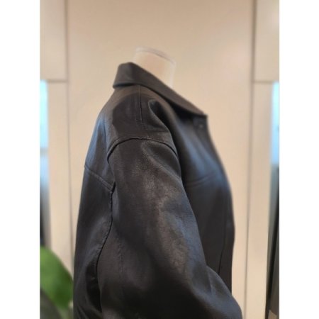 에코 엠버 라이더 가죽 자켓 블랙