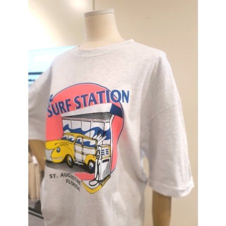 서프 롤업 루즈핏 반팔 티셔츠 LG