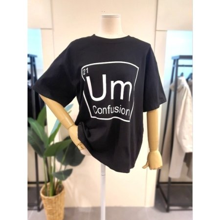 21 루즈핏 반팔 티셔츠 브라운