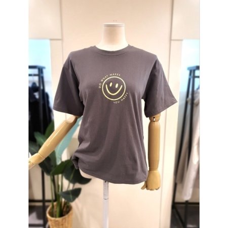 해피스마일 반팔 티셔츠 스카이블루