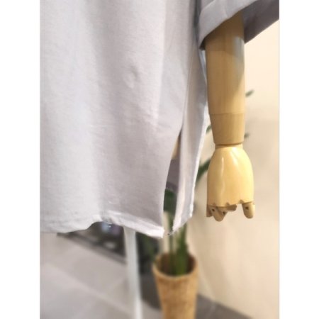 플로리다 소매 롤업 반팔 티셔츠 GR