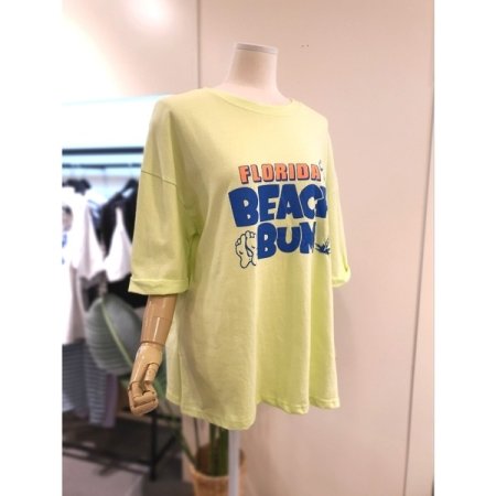 플로리다 소매 롤업 반팔 티셔츠 LE