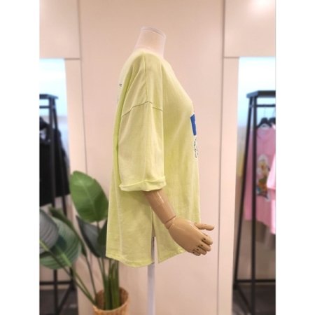 플로리다 소매 롤업 반팔 티셔츠 LE