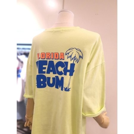 플로리다 소매 롤업 반팔 티셔츠 LE