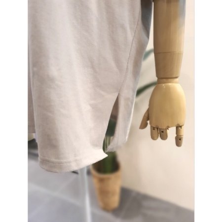 드라이버 루즈핏 반팔 티셔츠 베이지