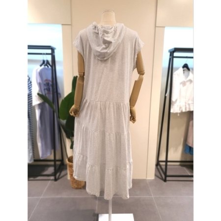 캘리포니아 후드 민소매 원피스 LG