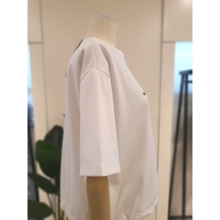 호피 슈즈 스트링 반팔 티셔츠 IV