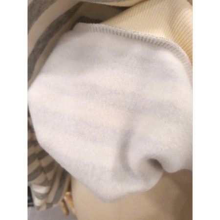 스트라이프 기모 맨투맨 그레이