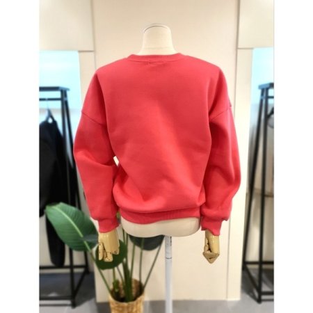 미스칸트 기모 맨투맨 핑크