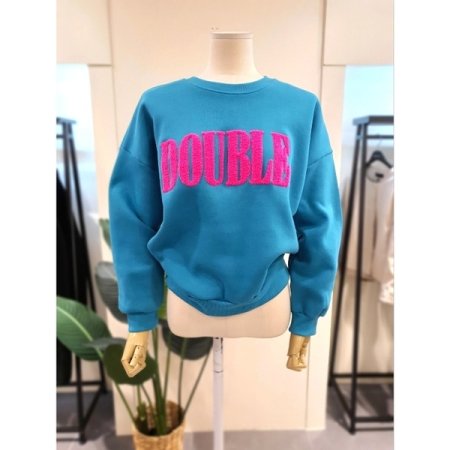 부클 기모 맨투맨 옐로우