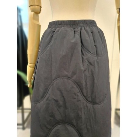 건빵 패딩 뒷밴딩 스커트