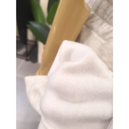 라벨 기모 조거 팬츠 오트밀