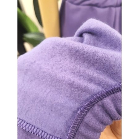 라벨 기모 조거 팬츠 퍼를