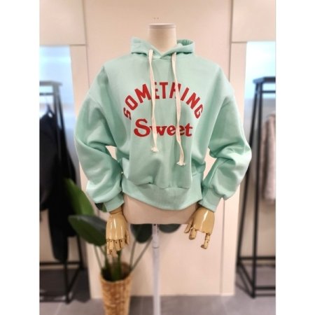 마카롱 기모 후드 옐로우