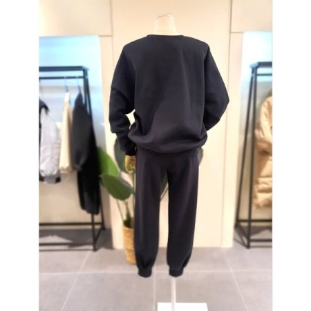 빈티지 프린팅 기모 맨투맨 세트 DG