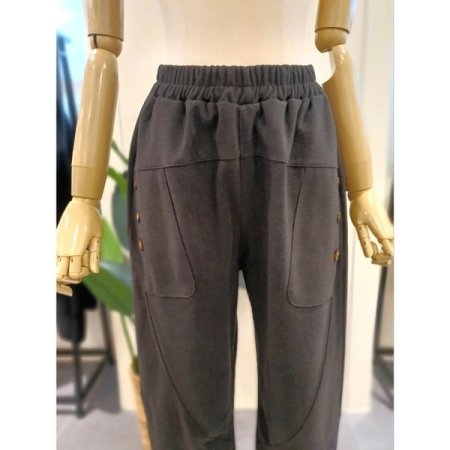 미스칸트 배기 팬츠 다크그레이