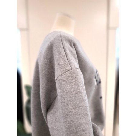 뉴욕 자수 기모 맨투맨 3색상