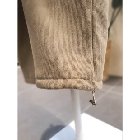 기모 코듀 와이드 팬츠 베이지