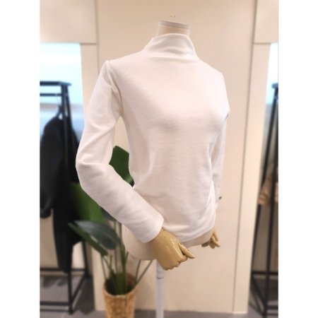 반목 기모 티셔츠 아이보리