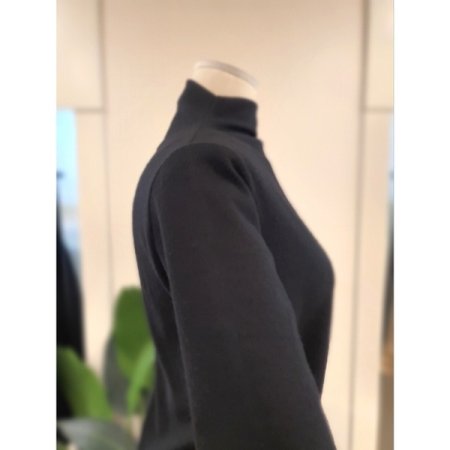 반목 기모 티셔츠 블랙