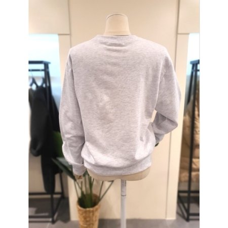 하트 콤마 자수 이중넥 맨투맨 LG