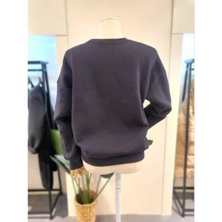 베일리 뽀글 자수 기모 맨투맨 DG