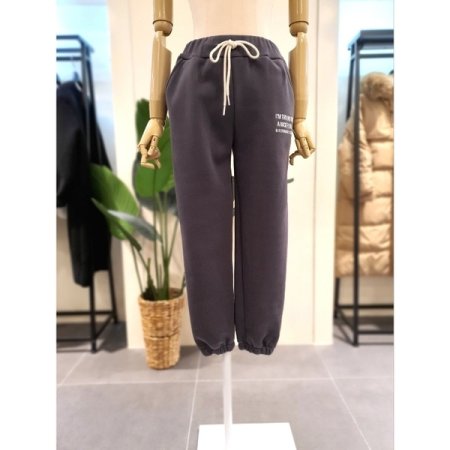 펄슨 레터링 반집업 세트 다크그레이