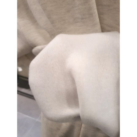 펄슨 레터링 반집업 기모 세트 오트밀