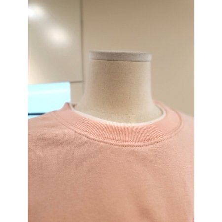 하트 콤마 자수 이중넥 맨투맨 PK