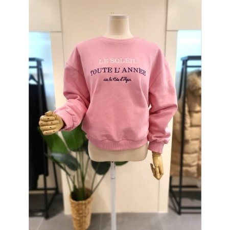 라이프 자수 쭈리 맨투맨 LG