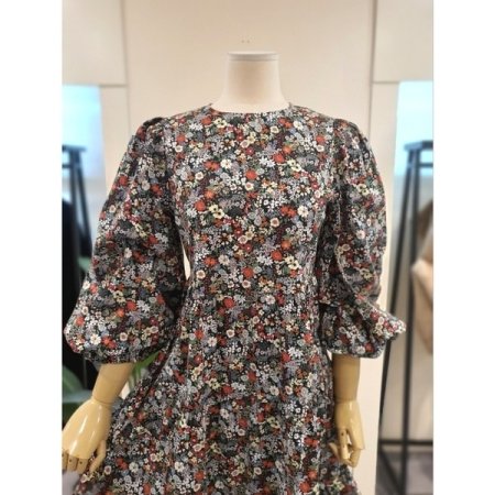 플라워팝 벌룬 원피스