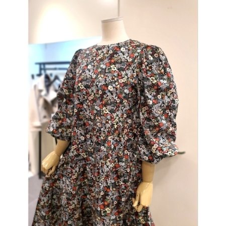 플라워팝 벌룬 원피스