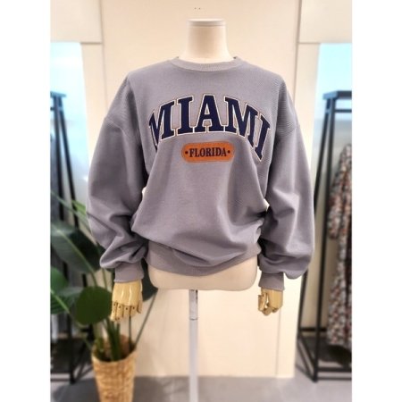 마이애미 쭈리 반전 맨투맨 오렌지