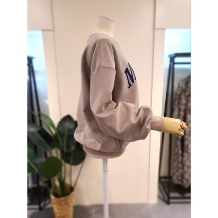 마이애미 쭈리 맨투맨 베이지