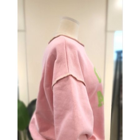 아카데미 스티치 쭈리 맨투맨 그레이