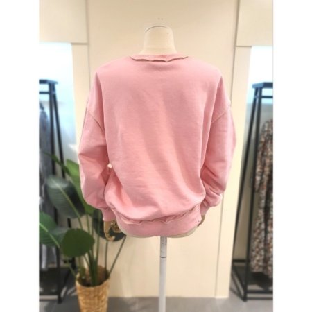 아카데미 스티치 쭈리 맨투맨 그레이