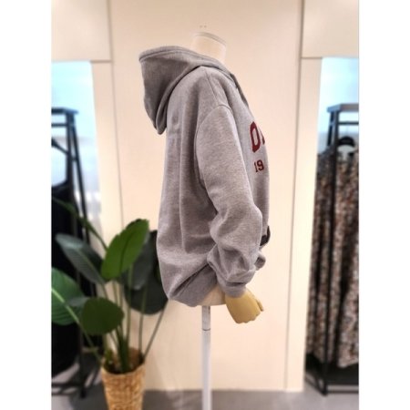 올림피아 후드티 그레이