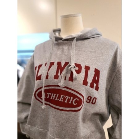 올림피아 후드티 그레이