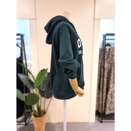 올림피아 후드 티셔츠 그린