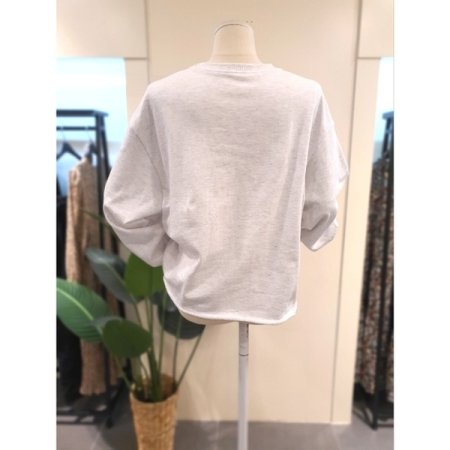 키스트 쭈리 맨투맨 라이트그레이