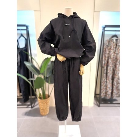 바스락 후드조거팬츠 세트 2색상